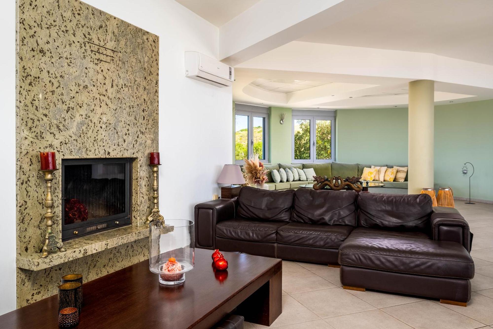 Villa Zafira - Seaview Manor With Heated Pool Καλλιθέα Εξωτερικό φωτογραφία
