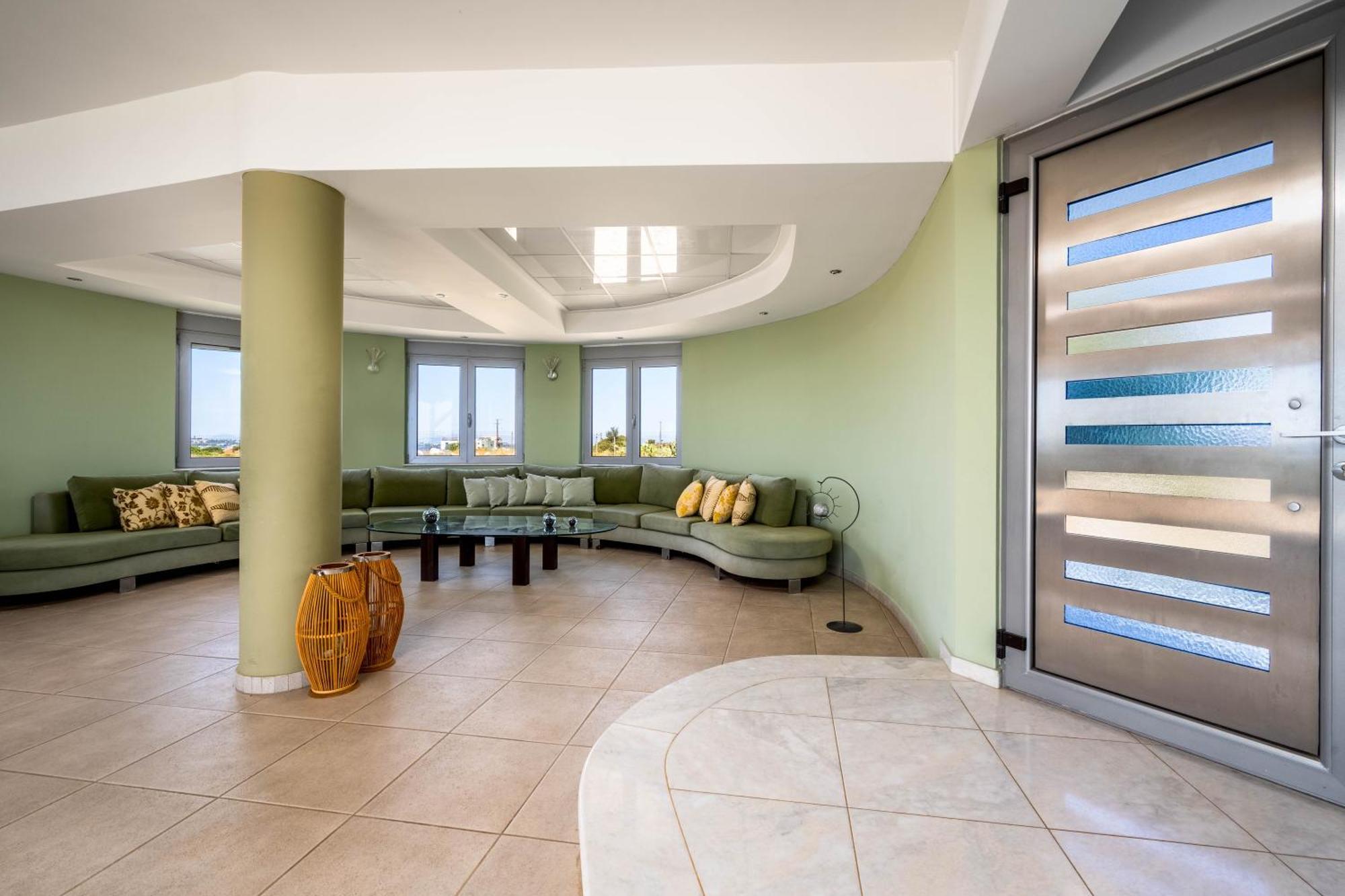 Villa Zafira - Seaview Manor With Heated Pool Καλλιθέα Εξωτερικό φωτογραφία