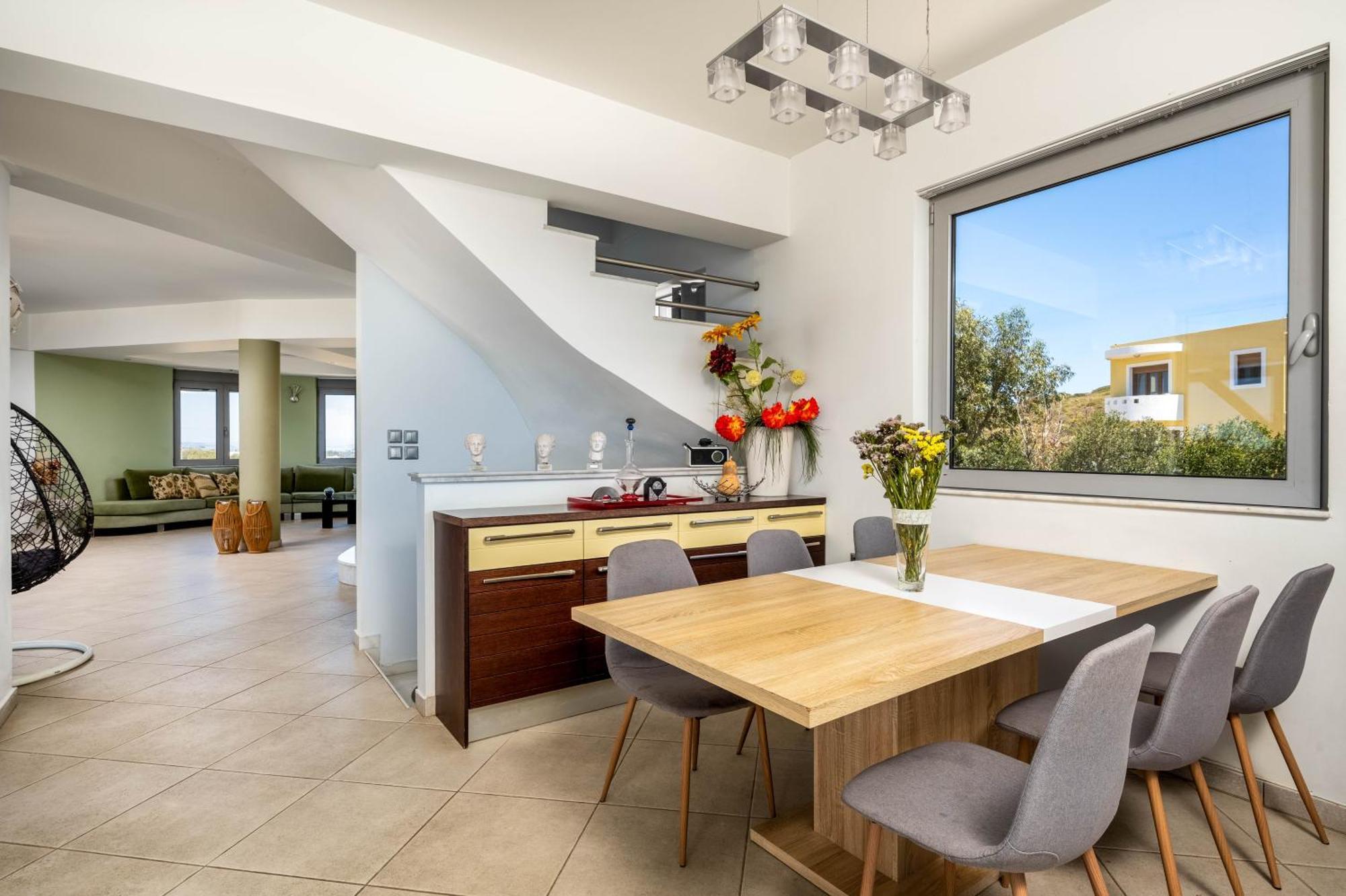 Villa Zafira - Seaview Manor With Heated Pool Καλλιθέα Εξωτερικό φωτογραφία