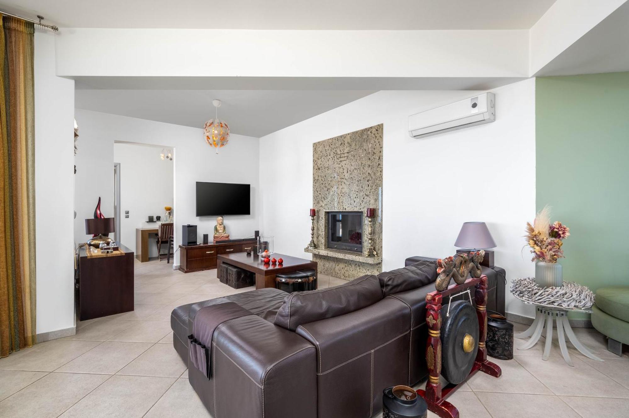 Villa Zafira - Seaview Manor With Heated Pool Καλλιθέα Εξωτερικό φωτογραφία