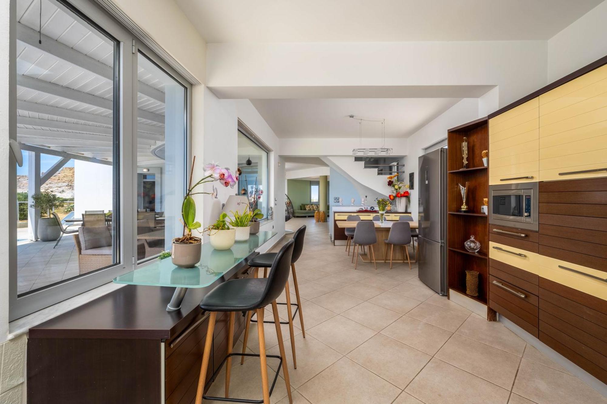 Villa Zafira - Seaview Manor With Heated Pool Καλλιθέα Εξωτερικό φωτογραφία