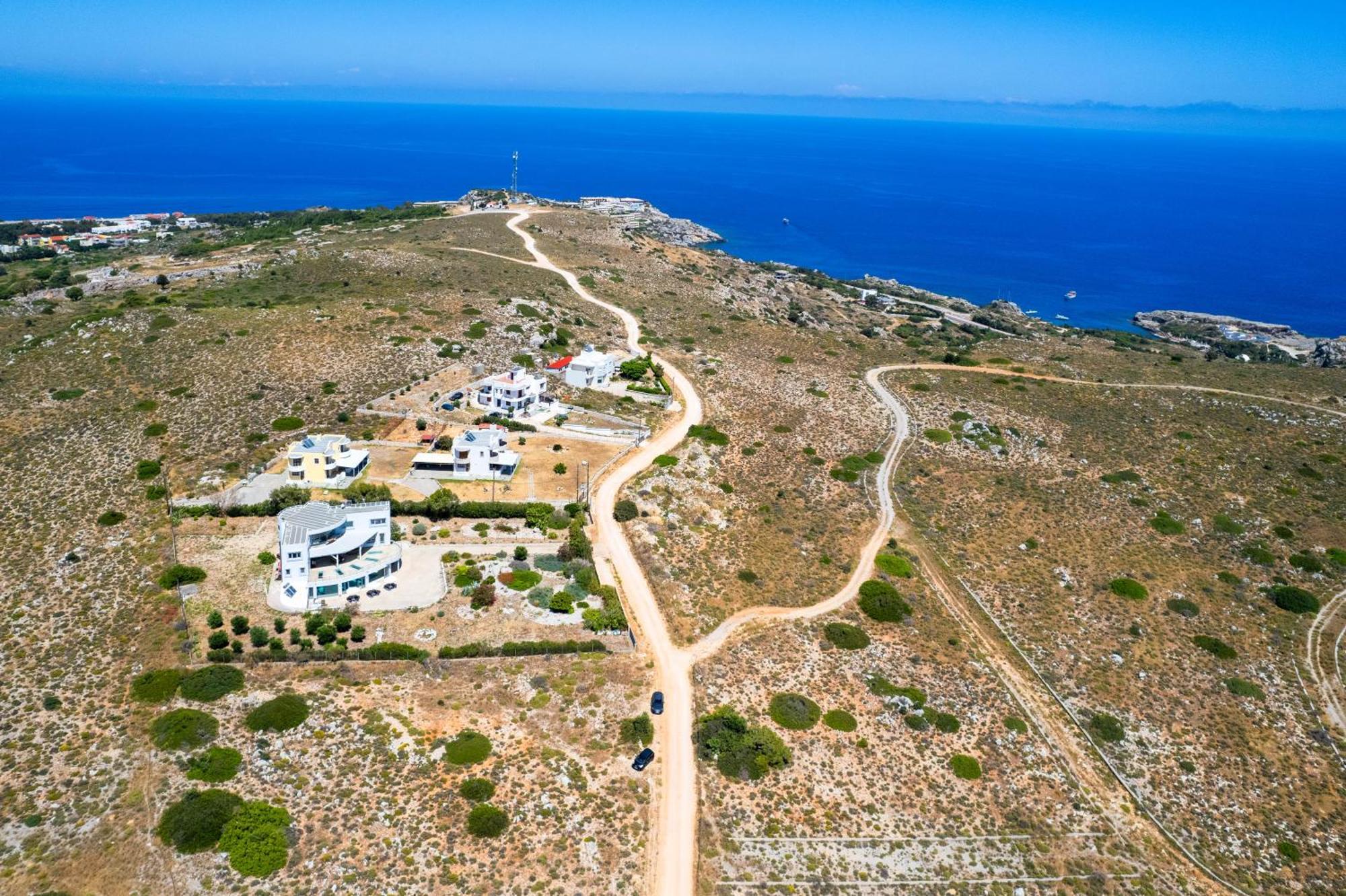 Villa Zafira - Seaview Manor With Heated Pool Καλλιθέα Εξωτερικό φωτογραφία