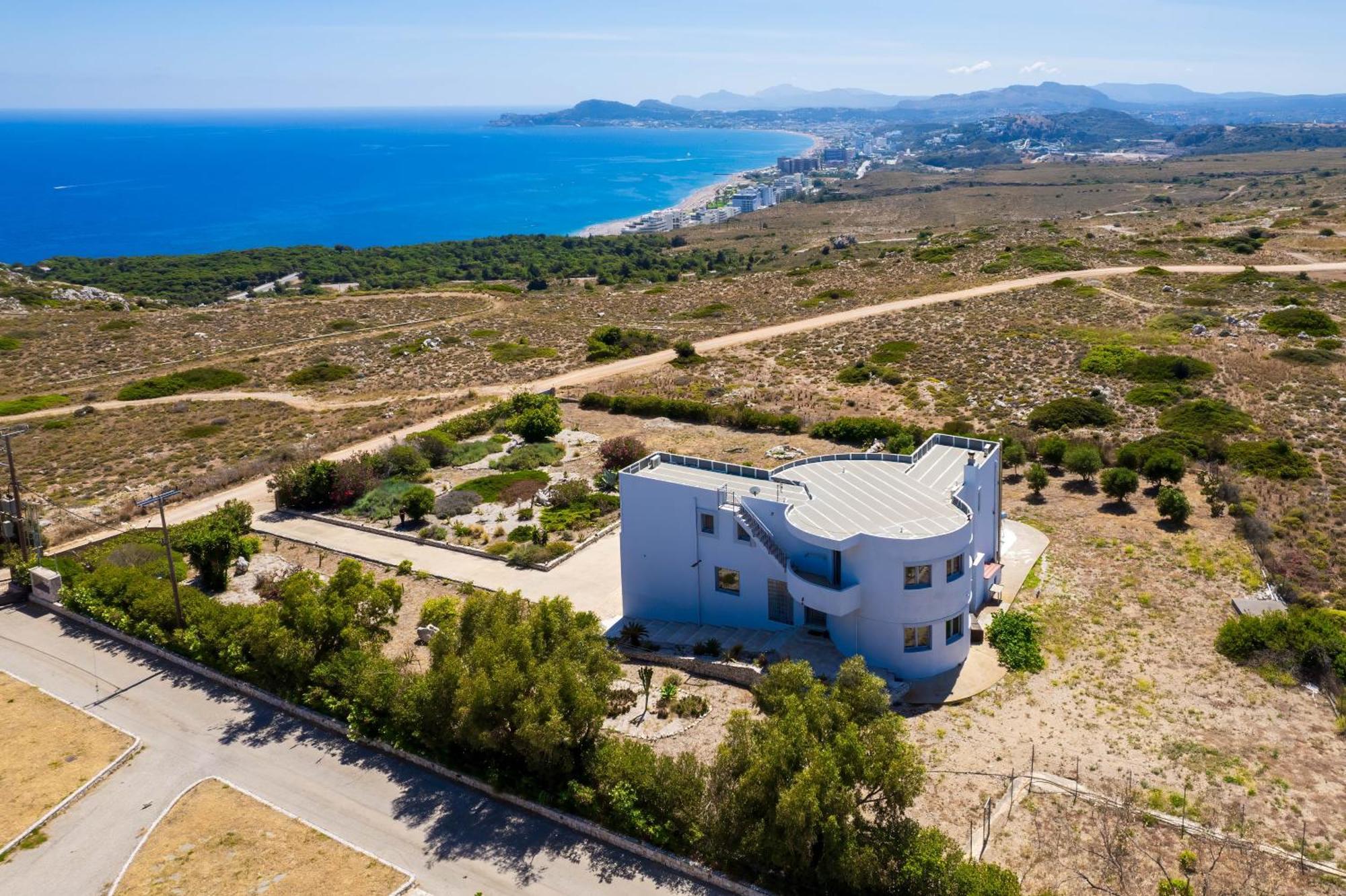 Villa Zafira - Seaview Manor With Heated Pool Καλλιθέα Εξωτερικό φωτογραφία